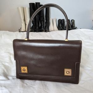 Hermes Chocolate Brown Piano Bag